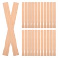 thumbnail image 1 of Shisuyan Light Brown Wooden Paint Mixing Stick for Home Projects Convenient Manual Operation 25pcs, 1 of 9