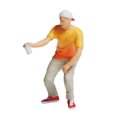 thumbnail image 4 of Wweixi 1/87 Diorama Graffiti Figure Characters Resin People Train Layout boy orange 5Set, 4 of 6