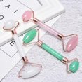 thumbnail image 5 of Double Headed Massage Gua Sha Jade Facial Roller Face Lift Up Skin Care Spa Tool, 5 of 5