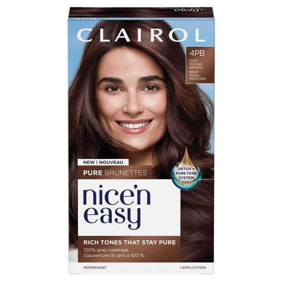 Clairol Nice'N Easy Pure Brunettes Permanent Hair Dye