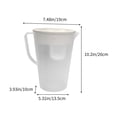 thumbnail image 3 of XYAIYT Large Capacity 0.53 gal Water Cooler Dispenser for Home Cold Brew Tea Beverage With Heat Resistance and Effortless Filtering for Gatherings and Outdoor Use, 3 of 6
