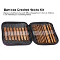 thumbnail image 3 of Crochet Hooks Kit20Pcs/Lot Crochet Hooks Needles Bamboo Crochet Hooks Crochet Hooks Set Highly Versatile, 3 of 8