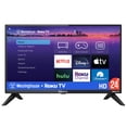 thumbnail image 1 of Westinghouse Roku TV - 24 Inch Smart TV 720P LED HD TV with Wi-Fi Connectivity and Mobile App Flat Screen TV Compatible with Apple Home Kit Alexa and Google Assistant, 1 of 1