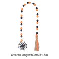 thumbnail image 3 of Halloween Decorations Halloween Beads String Wood Color Colorful Wood Beads Fringe String Fringe Home Decoration Pendant Todays Deals In #43, 3 of 6