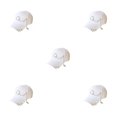 thumbnail image 2 of mmirethe Classic Baseball Hat With Ring Decor Adding Touch Of Style To Outfits Casual Ring White 5Set, 2 of 6