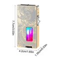 thumbnail image 2 of Butane Lighter Refill 7.7 × 4.2 × 1.35Cm Refillable Butane Lighters with Adjustable Output Control for Outdoor Use Men’S Gifts, 2 of 4