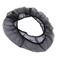 thumbnail image 2 of Birdcage Cover Mesh Elastic Opening Airy Seed Catcher Skirt Soft Ventilated Washable Reusable Netting Guard Protector Black M, 2 of 7