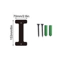 thumbnail image 2 of RXIRUCGD Three-dimensional Iron Art Number Letters House Number Screw Home House Number Sign, 2 of 5