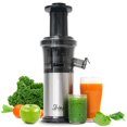 thumbnail image 1 of Shine Kitchen Co SJV-107-A Cold Press Slow Masticating Juicer, Stainless Steel, 1 of 1