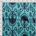 thumbnail image 3 of oneOone Cotton Poplin Fabric Ethnic Ikat Decor Fabric Printed BTY 56 Inch Wide, 3 of 4
