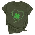 thumbnail image 1 of Dealovy T-Shirts pour Femmes, Manches Courtes, Col Rond, Ample, Graphique, Décontracté, 1 of 2