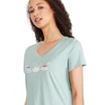 thumbnail image 4 of George Women's V-Neckline Sleep Tee, 4 of 6
