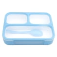 thumbnail image 2 of 1000ml Bento Lunch Box, Leak-Proof Food Container, Microwave-Safe Lunch Box, Multi-Compartment Meal Prep, Kids & Adults Lunch Box, Durable Plastic Lunch Container, 2 of 6