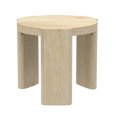 thumbnail image 1 of Alpine Furniture Sloane Table d'Appoint Ronde en Bois de 20 Po L en Bois Flotté Naturel, 1 of 9