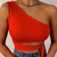 thumbnail image 3 of Élégant Débardeur Bandage crop Top, 3 of 6