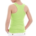 thumbnail image 3 of FAIWAD Toddler Boys Girls Tank Tops Kids Racerback Athletic Dance Tops Sleeveless Round Neck Camisole, 3 of 7