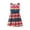 Red, variant on GDREDA Summer Dress for Girl 2025 Girls Toddler Kids Crew Neck Summer Sleeveless Casual Beach Floral Prints Party Dress Blue,6-7 Years