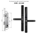 thumbnail image 2 of 85 92mm Mortise Smartphone Access Keyless Entry Door Lock Handle Ultra-thin App Remote Operation WiFi Smart Lock ,Easy Installation, 2 of 5