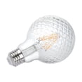 thumbnail image 2 of Westinghouse Lighting 5.5 Watt Cut Glass G25 Dimmable Clear Filament LED Light Bulbs (6-Pack), 2 of 6