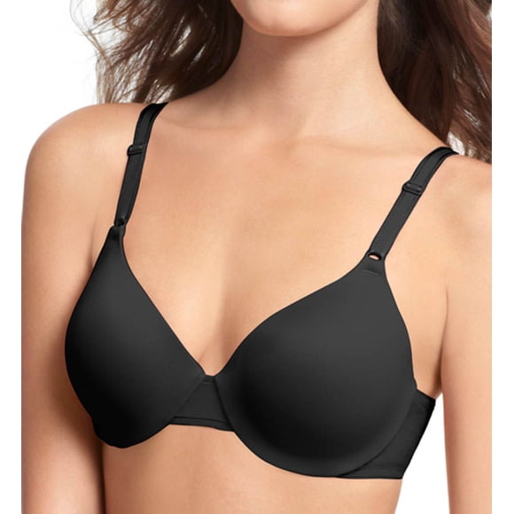 Women's Warner's 1593 This is Not a Bra Tailored Underwire Contour (Rich Black 34D)