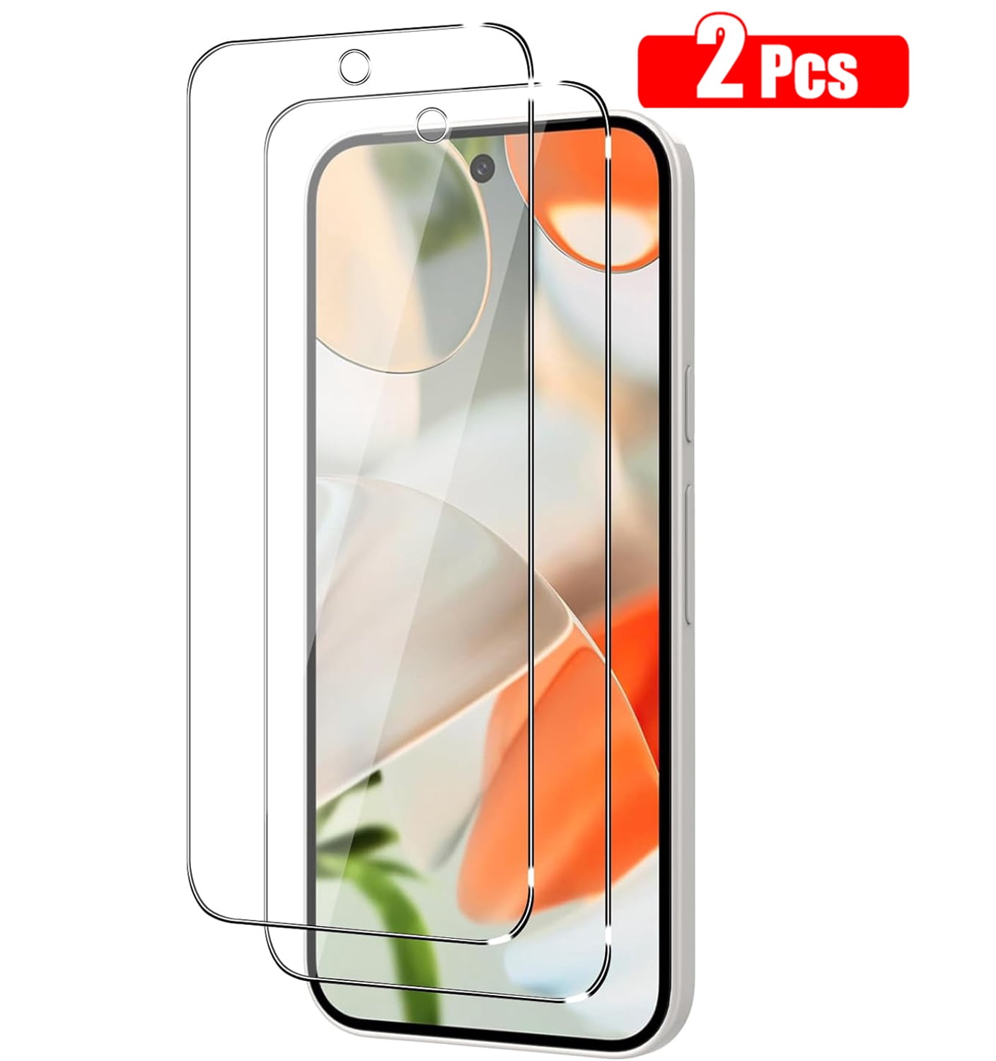 Tempered Glass for Google Pixel 9  Anti-Scratch Case Friendly Screen Protector [Pack of 2]