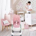 thumbnail image 4 of WIFKLSIIPG High Chair Cushion with Soft Leather High Chair Cover Foldable High Chair Insert Cushion PU Leather Kids Dining Room Cushion Suitable Children, 4 of 5