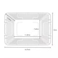 thumbnail image 4 of Hefty Lot de 6 Bacs de Rangement en Plastique Empilables de 32 Qt à Hauteur Élevée avec Couvercle, Gris Carrière, 4 of 10