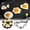10Pcs Non-Stick Egg Rings Under $5 a2, variant on 10Pcs Stainless Steel Egg Ring, Kadlawus Stainless Steel Egg Ring for Breakfast, Food-Grade Pancake , Non-Stick Egg Cooker Ring with Heat-Resistant Handle for Omelet, Sandwich, Pancake