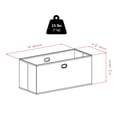 thumbnail image 2 of Winsome Torino 3 Piece Folding Fabric Basket Set, 2 of 5