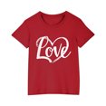 thumbnail image 2 of RXIRUCGD T-shirt Imprimé Halloween pour Enfants Garçons Filles Mode Mignon Col Rond Manches Courtes (Rouge, Taille: 3 Ans), 2 of 4