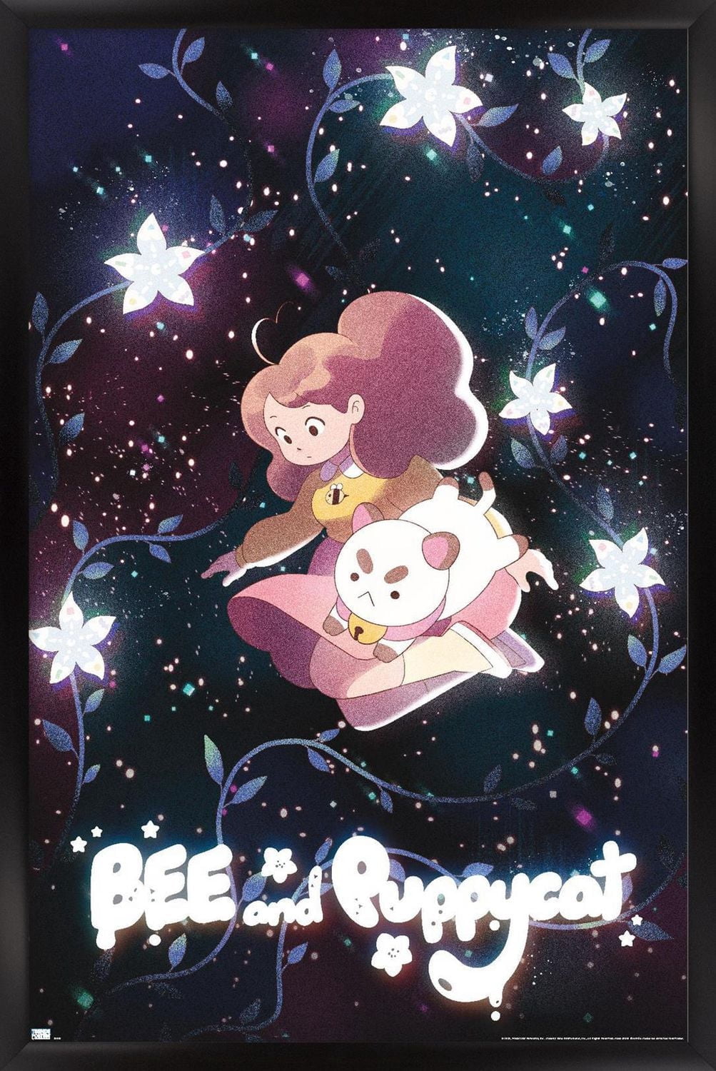Bee And Puppycat - Space Flowers Key Art Wall Poster, 22.375" x 34"