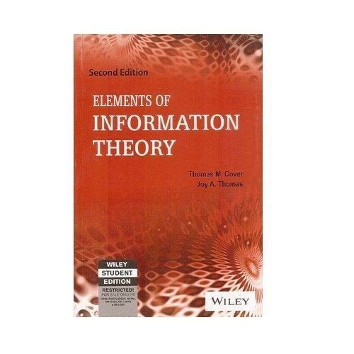 Éléments de la Théorie de l'Information, Vol. 1