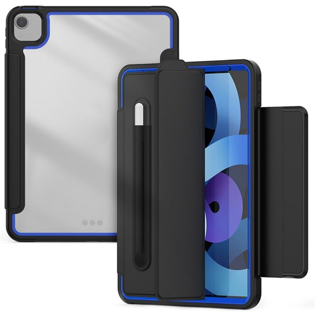 Coque Protectrice Anti-Chute TPU à Rabat Tri-fold pour IPadPro 2021 12.9 Pouces