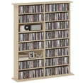 thumbnail image 1 of HOMCOM Armoire de Rangement Multimédia Étagère à DVD à 8 Niveaux avec Tablettes Ajustables, 1 of 10