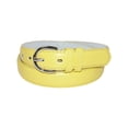 thumbnail image 1 of CTM®  Leather 1 1/8 Inch Dress Belt (Women's), 1 of 3