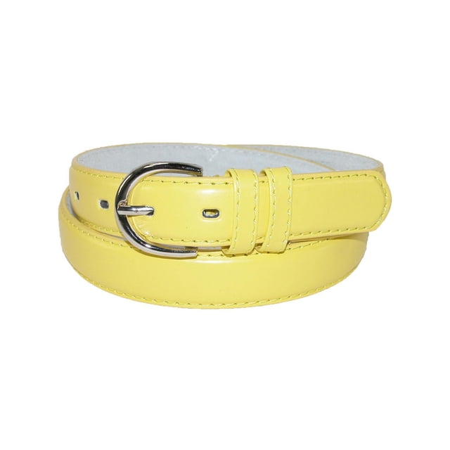 CTM® Leather 1 1/8 Inch Dress Belt (Women's)