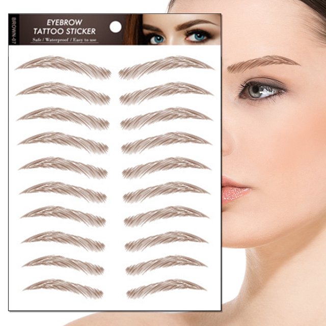 Tatouage de Sourcil Imperméable Professionnel Sourcil Cheveux Semblables pour Femmes
