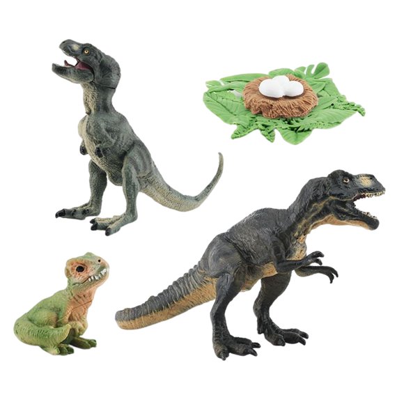 mmirethe Gift Dinosaur Figures Toy Model Inspires Curiosity In Young Kids To Science Concepts Life Cycle Figurines Shelf