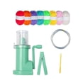 thumbnail image 3 of GUOOL Hand Knitting Machine Home Knitter Repair Portable Acrylic Yarn Darning Supplies 8 Colors Yarn Set, 3 of 9