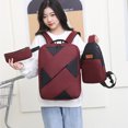 thumbnail image 2 of IFNWSV Backpack Three Piece Set, Large Capacity USB Student Backpack, Suitable for School and Outdoor Travel, Computer Bag for Men and Women with Large Capacity, 2 of 2