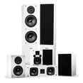 thumbnail image 1 of Fluance Elite High Definition Surround Sound Home Theater 7.0 Channel Speaker System including Three-way Floorstanding Towers, Center Channel, Surround and Rear Surround Speakers - White (SX70WHR), 1 of 8