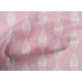 thumbnail image 4 of oneOone Tissu en Coton Cambric Rayé Ikat Décor Tissu Imprimé BTY 56 Pouces de Large, 4 of 4