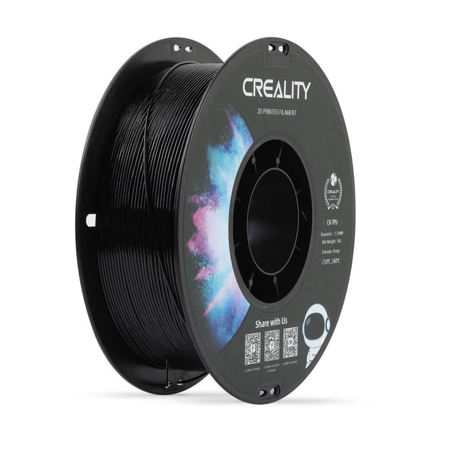 Filament d'impression 3D Creality CR-TPU 1 kg, noir