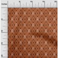 thumbnail image 1 of oneOone Viscose Chiffon Fabric Geometric Block Printed Fabric 1 Yard 42 Inch Wide, 1 of 4