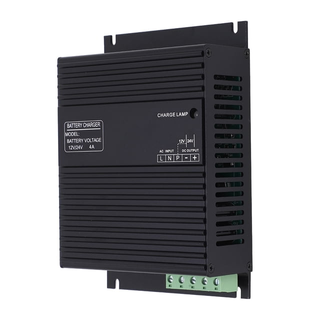 Chargeur de Batterie, Conversion Automatique, Fonction Puissante, Protections Multiples, Performance Excellente, Convient au Réapprovisionnement Continu à Long Terme des Génératrices Automatiques