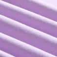 thumbnail image 3 of ZACPNCV T-Shirts à Manches Longues pour Filles, Col Rond pour Enfants, Hauts d'Automne et d'Hiver, T-Shirts Basiques, Violet, 4-5 Ans, 3 of 4