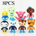 thumbnail image 5 of Ensembles de 8 Pcs Figurines d'Octonauts Ensemble de Jeu Octo Crew Figurines d'Action Jouets pour Enfants, 5 of 5