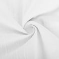thumbnail image 4 of RXIRUCGD Men's Fashion Drawstring Elastic Waist Solid Color Casual Length Pants, White, Size: 5XL, 4 of 6