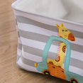 thumbnail image 3 of Bac de Rangement Rectangulaire en Toile de Polyester pour Décoration Intérieure, Panier de Rangement Étanche avec Poignées pour Organiser (Grand), 3 of 5
