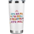 thumbnail image 1 of Teacher Gifts for Women Teacher Appreciation Gifts 20 Oz Stainless Steel Tumbler Teacher Christmas Gifts Teacher Birthday Gifts Travel Tumbler Coffee Cup It''s Me Hi I''m the Teacher, 1 of 5